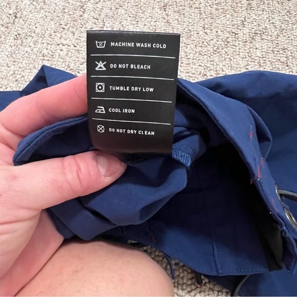 QOR Mens Shorts Size 34 Drawstring Boardshort Blue - Picture 4 of 7